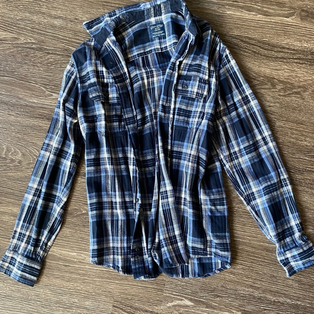 Blue flannel